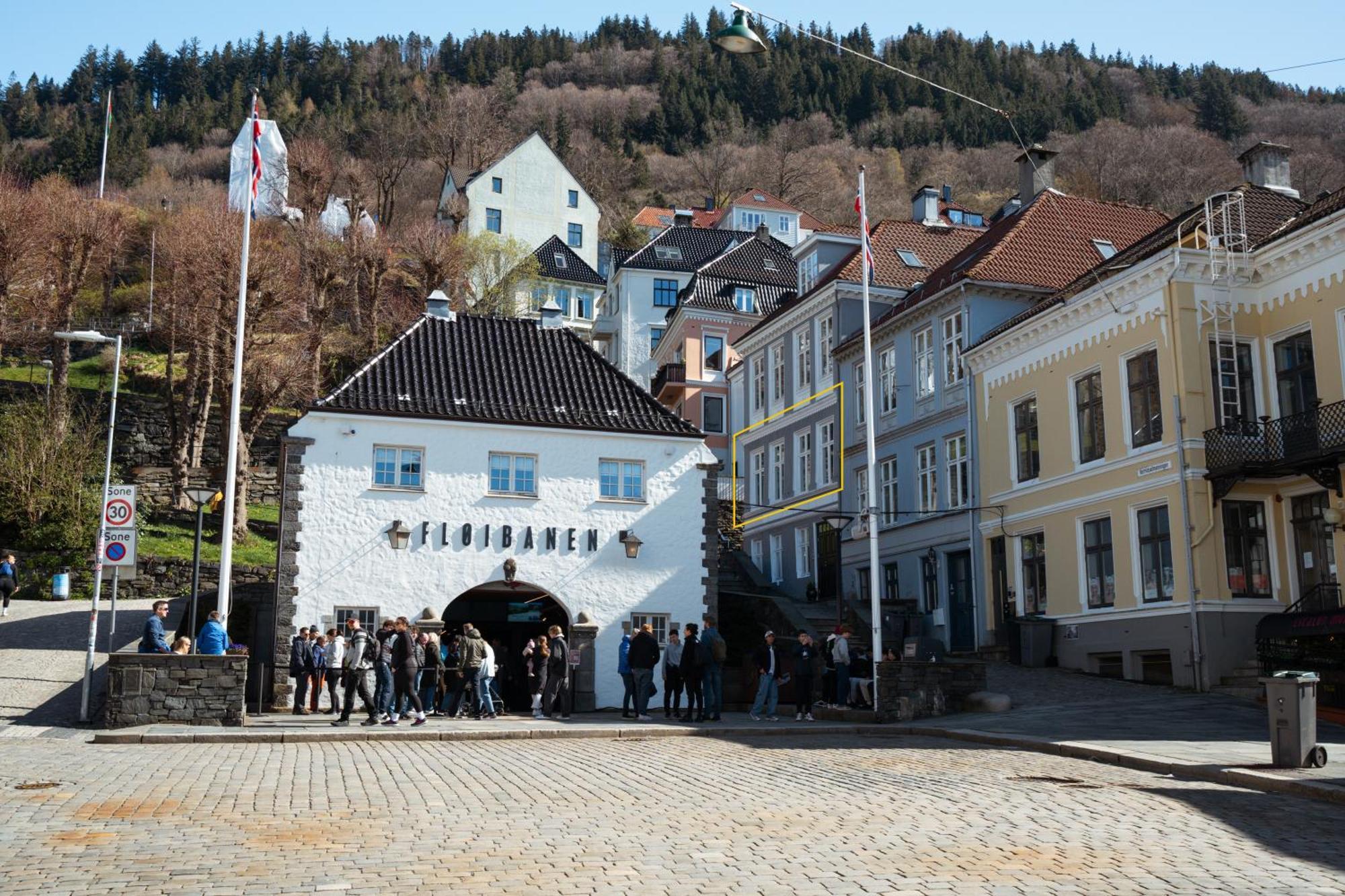 Experience The Luxury Lifestyle 100M From Bryggen! Apartment Bergen Luaran gambar