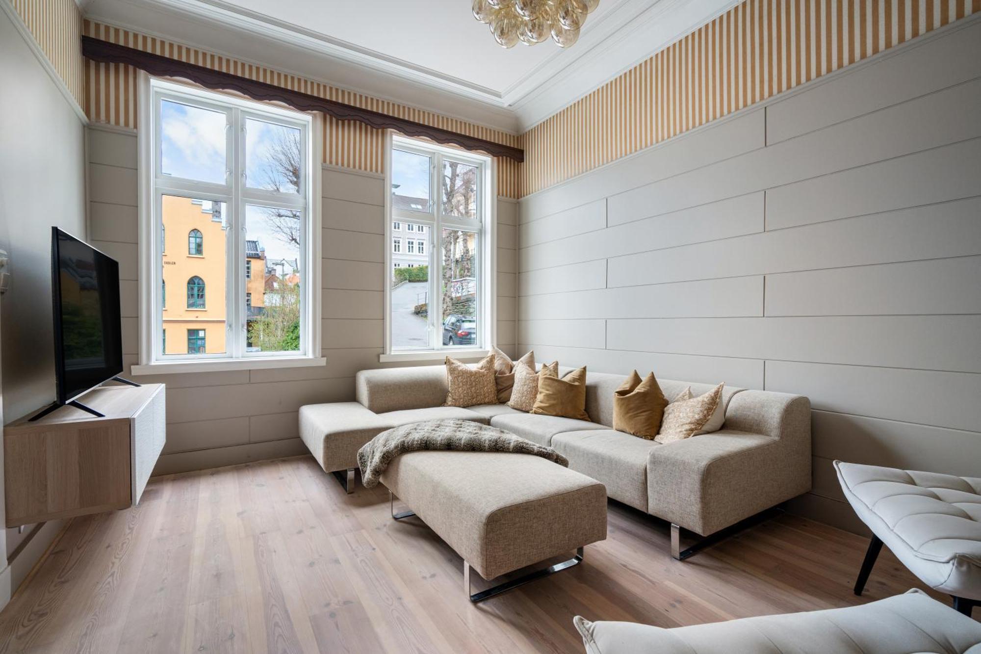 Experience The Luxury Lifestyle 100M From Bryggen! Apartment Bergen Luaran gambar